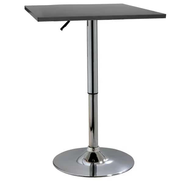 Square Wood Top, Black