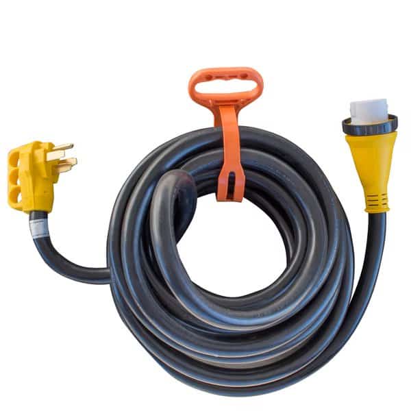 Marine Type 30 Ft. 125/250 Volt 50 Amp Pigtail Extension Cord