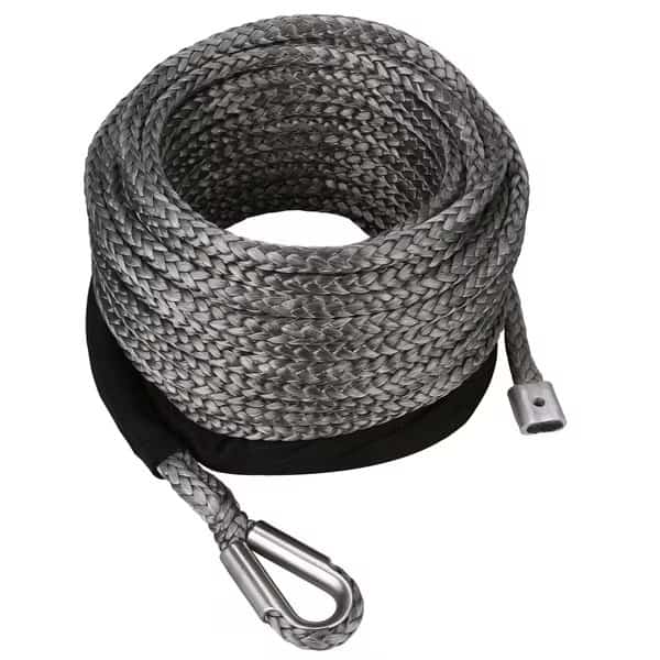 8mm x 50ft Synthetic Rope, Grey