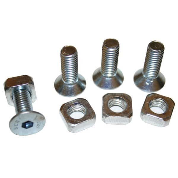 Winch Mounting Hardware, 10x30mm Countersunk, Grade 8, PK4