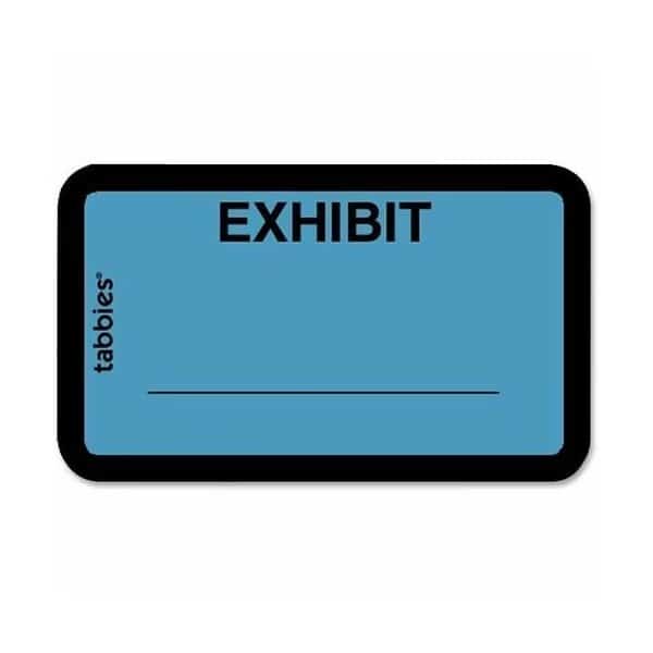 LEGAL EXHIBIT LABELS, EXHIBITin, 252PK