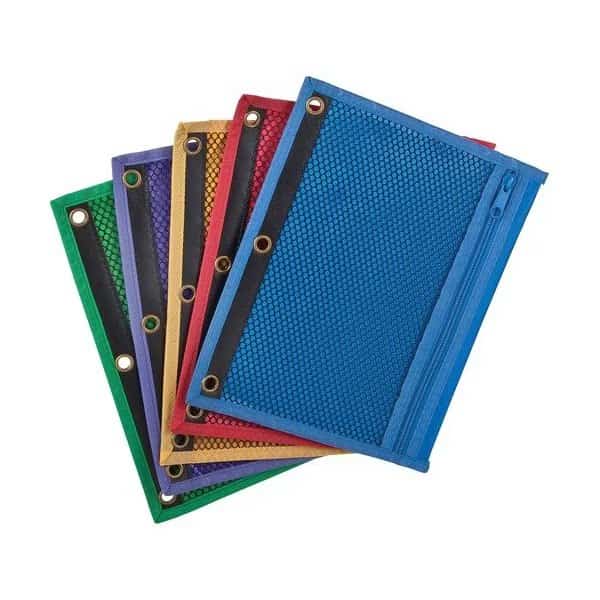 POCKET, BINDER, MESHZIP, AST