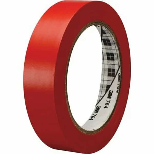 TAPE, VINYL, G-PURPOSE, RED, 3M Commercial Ofc Sup, Mfr#: MMM764136RED