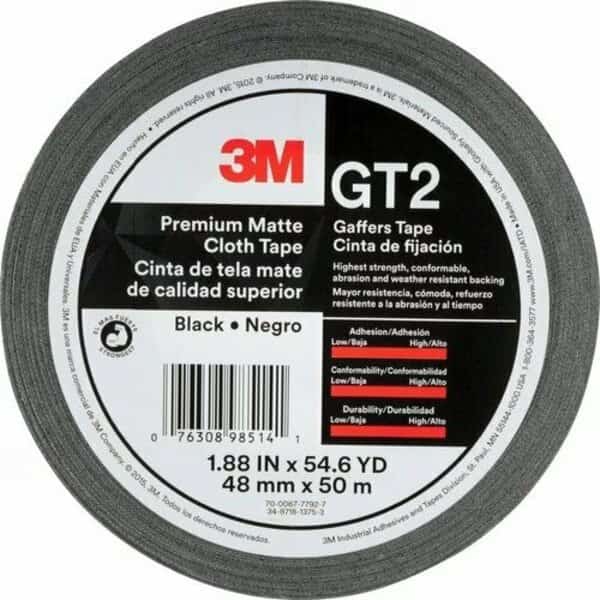 Tape, Gaffers, Matte Cloth