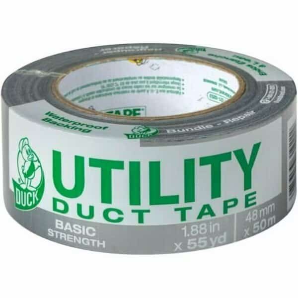 Tape, Duct, Utility-Grade, 1.88inx55 Yd