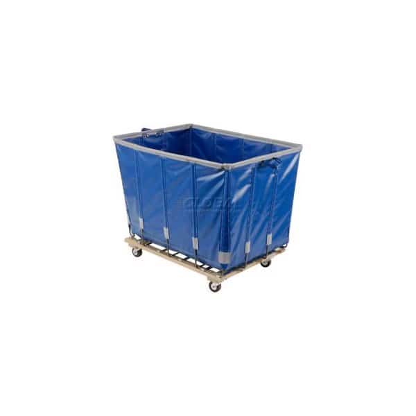 Dandux Vinyl Basket Bulk Truck 400720G24U-4S 24 Bushel - Blue