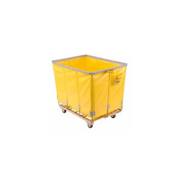 Dandux Vinyl Basket Bulk Truck 400720G24Y-4S 24 Bushel - Yellow