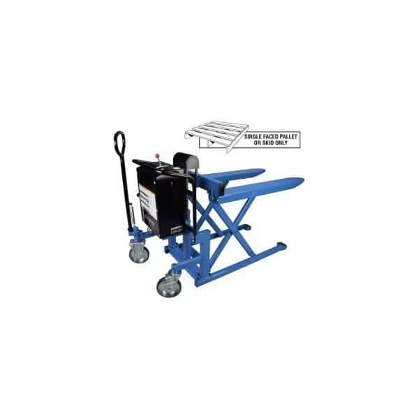 Bishamon SkidLift Battery Powered Skid Truck 2200 Lb. Cap. 27 x 42.5 Forks