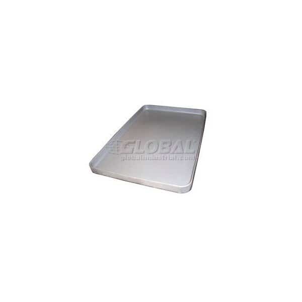 Rotationally Molded Plastic Tray 37-1/2x25x 2-1/2 Gray