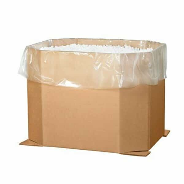 46 x 38 x 36'' Octagon Bottom 1300# TW Bulk Bin, 5PK