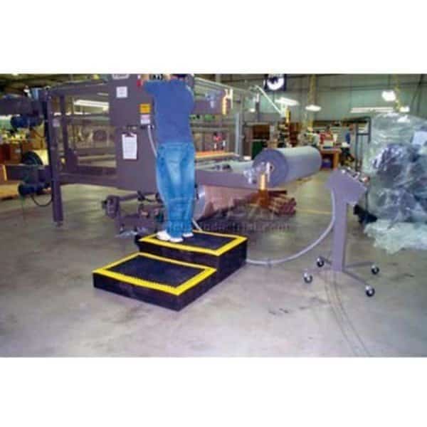 Add-A-Level Stackable Platform Add-On 2-5/8in Thick 3' x 3' Black