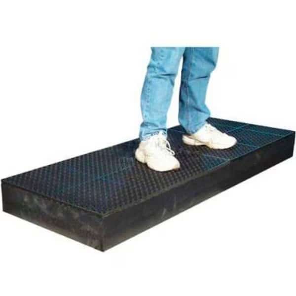 Add-A-Mat Anti-Fatigue Mat 7/8in Thick 2' x 4' Black
