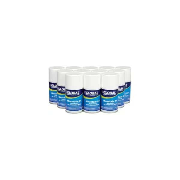 GEC 153; Automatic Air Freshener Refills, Mountain Air 7 oz. Can - 12 Refills/Case