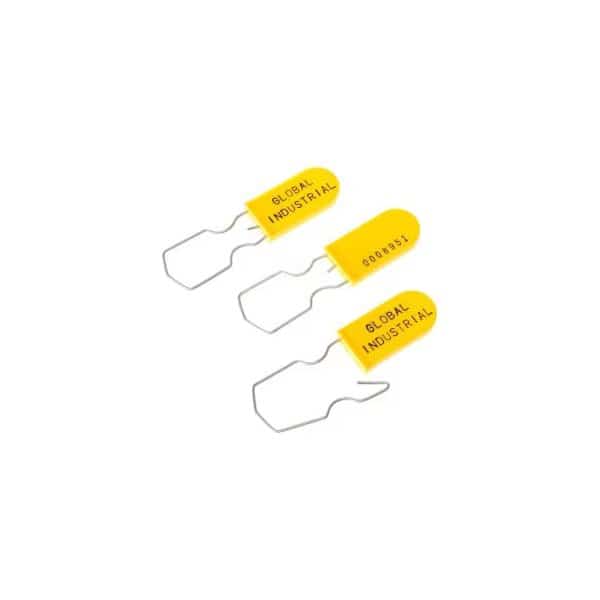 Padlock Seal With Wire Hasp Yellow 1000/Pack
