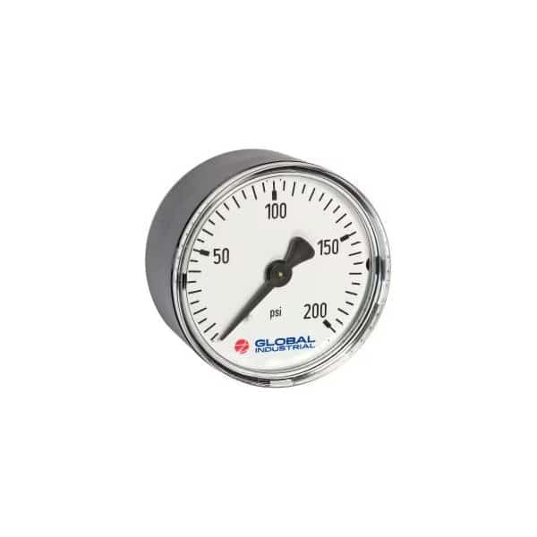 2 Pressure Gauge 30 PSI 1/8 NPT CBM Plastic