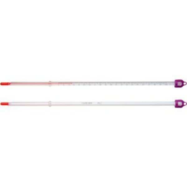 H-B DURAC Liquid-In-Glass Oven Thermometer, 20 to 130C, Organic Liquid Fill, Total Immersion