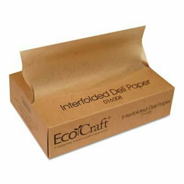 Ecocraft Interfolded Soy Wax Deli Sheets, 8 X 10 3/4, 12PK