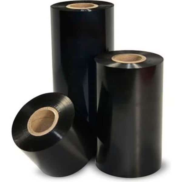 Zebra 3200 Wax & Resin Ribbons, 4-5/16inW x 244'L, 1/2in Core, Black, 12 Rolls/Case, Blue Star, Mfr#: 03200GS11007