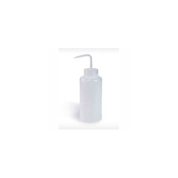 Bel-Art LDPE Wash Bottles 116201000, 1000ml, Natural Cap, Wide Mouth, 3/PK