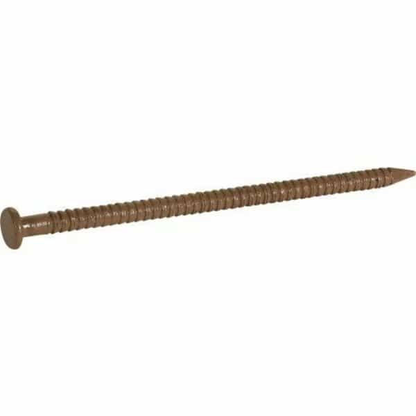 Common Nail, 1-5/8 in L, Dark Oak Finish, Hillman, Mfr#: 461520