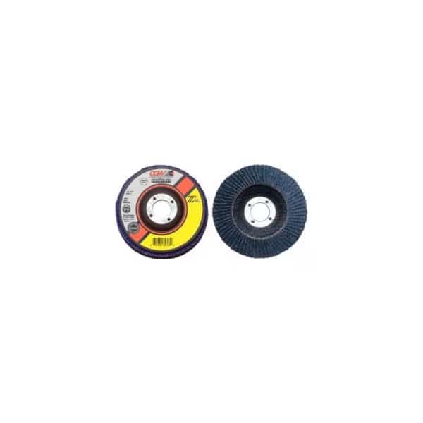 CGW Abrasives 42324 Abrasive Flap Disc 4-1/2 x 7/8 60 Grit Zirconia, PK10