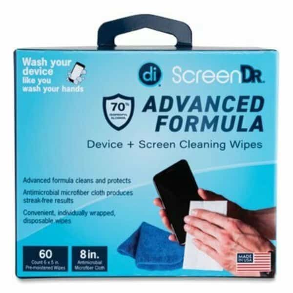 WIPES, WET, SCREEN, 60/PK, Allsop, Mfr#: 32347