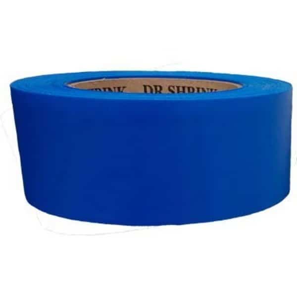 Dr. Shrink Heat Shrink Tape, 2inW x 180'L, 9 Mil, Blue, 1 Roll, Dr Shrink, Mfr#: DS-702B