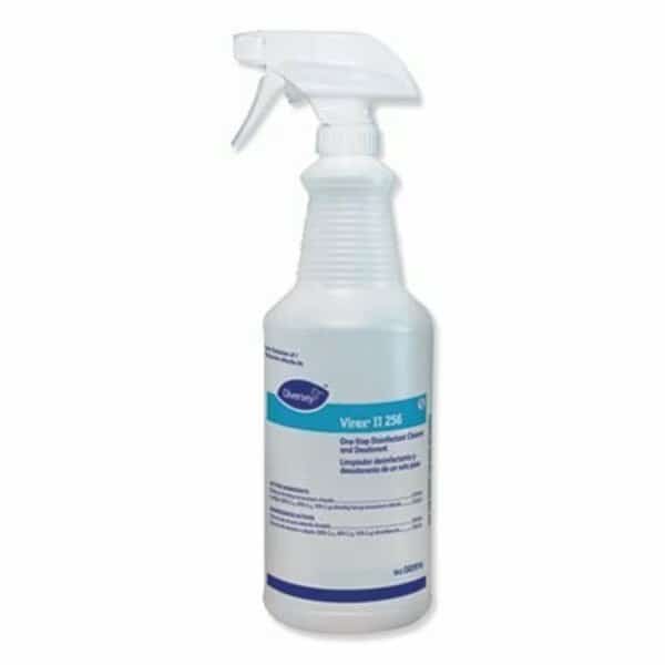 Diversey, VIREX II 256 EMPTY SPRAY BOTTLE, 32 OZ, CLEAR, 12PK