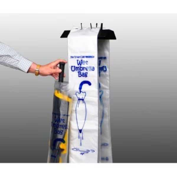 Medium Umbrella Bags, 7inW x 24inL, .7 Mil, Clear, 1000/Pack, Elkay Plastics Co, Mfr#: UB0724