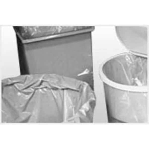 High Density 20-30 gal. Trash Can Liner, 8 Microns, 30in x 37in, Pkg Qty 500
