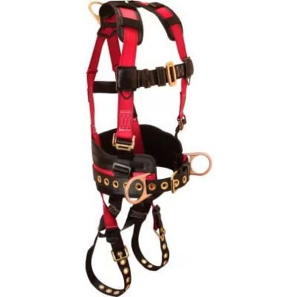 FallTech Foreman+ 3-D Full Body Harness, 3 D-rings, Size L/XL