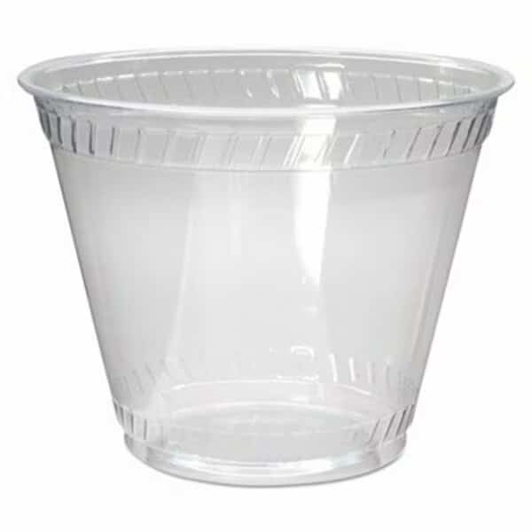 GREENWARE COLD DRINK CUPS, OLD FASHIONED, 9 OZ, CLEAR, 1000PK