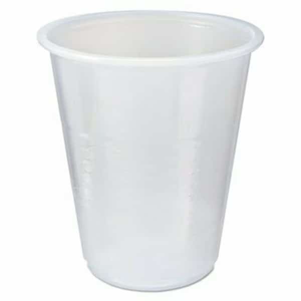 , Rk Crisscross Cold Drink Cups, 3 Oz, Clear