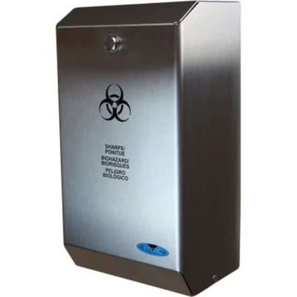 Frost Products Biomedical Sharps & Bio-Hazard Disposal, Stainless Steel