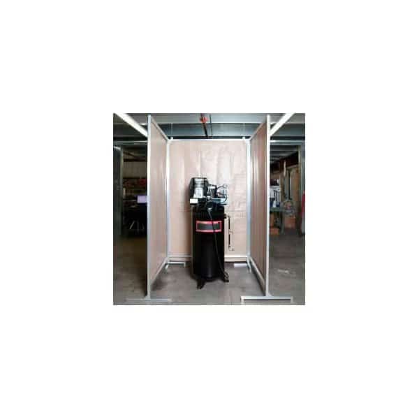 Goff's Stock 3 Sided Sound Control Screen - 5'W, 5'W & 5'W x 8'H