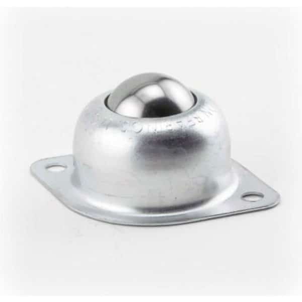 Hudson Bearings 1in Stainless Steel Main Ball 2 Hole Flange Stainless Steel Housing - 2inW