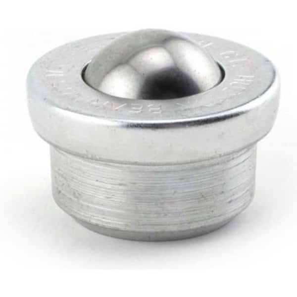 Hudson Bearings 1in Stainless Steel Ball with Steel Housing Drop-In Ball Transfer