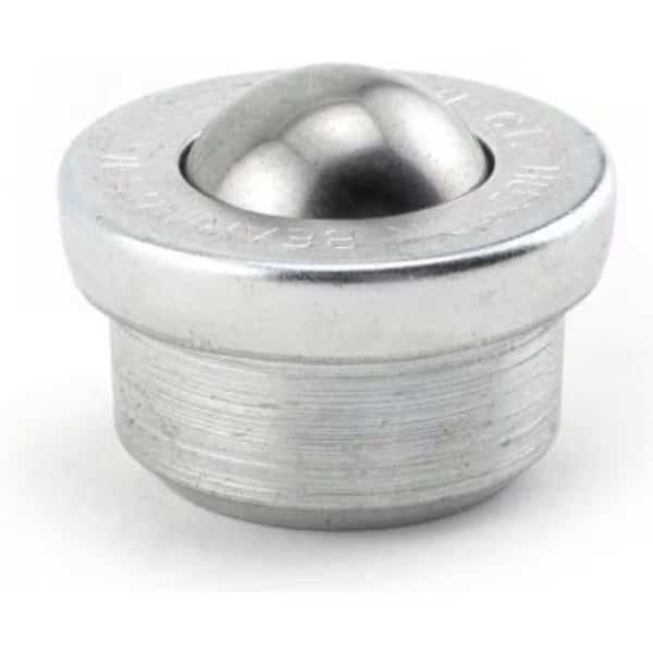 Hudson Bearings 1in Carbon Steel Machined Drop-In Ball Transfer