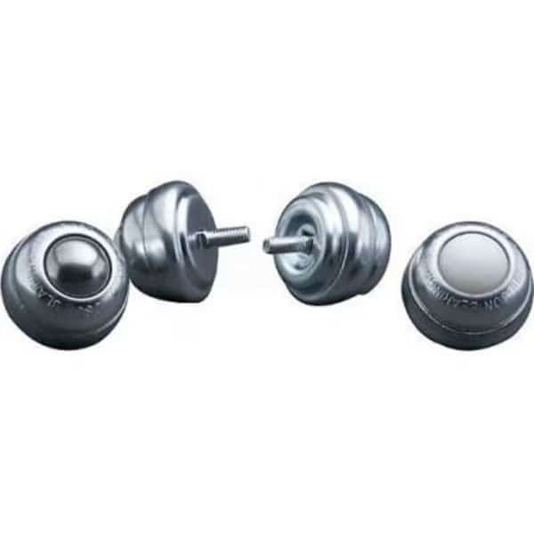 Hudson Bearings 1in Carbon Steel Main Ball with 1/4in Stud in a Carbon Steel Housing