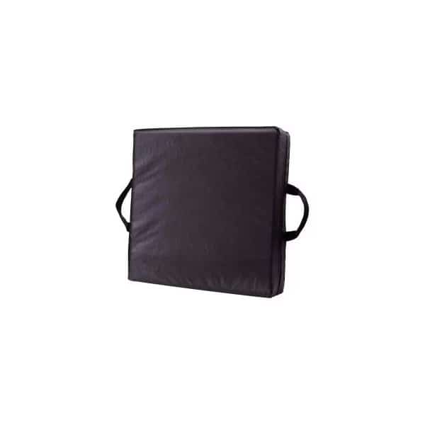 DMI Deluxe Seat Lift Seat Riser Cushion Pillow, 16in x 16in x 4in, Black