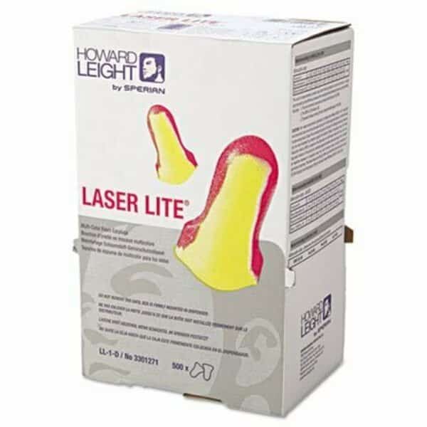 HowardLeig, Ll-1 D Laser Lite Single-Use Earplugs, Cordless, 32nrr, Ma/yw, Ls500, 500 Pairs