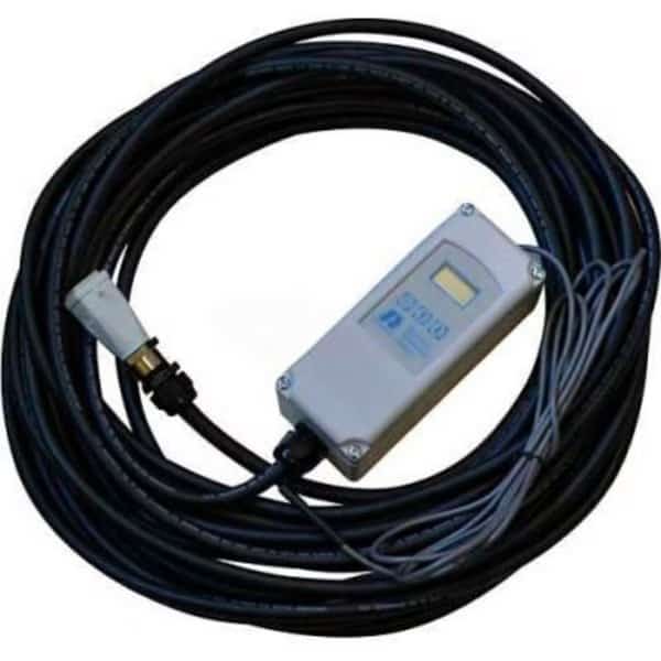 Heat Wagon Heater Remote Thermostat W/ Cord & Digital Display, 50'L, Black