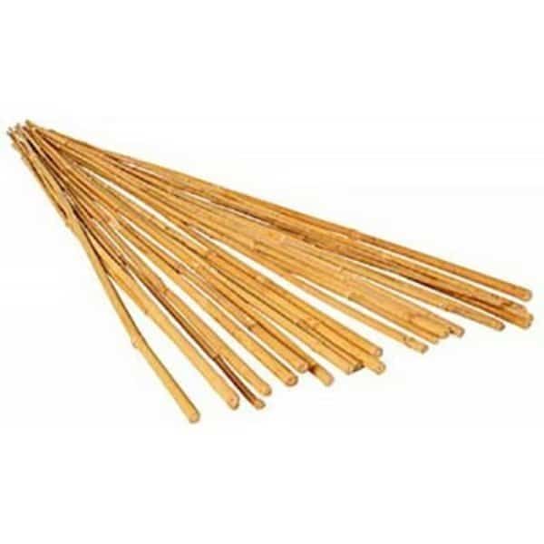 GROW!!T 4' Bamboo Stakes, Natural Color, 25 Pack