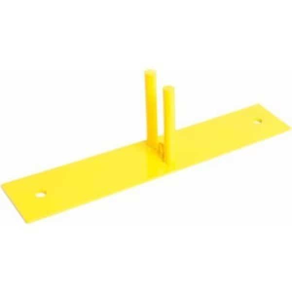Jewett Cameron Perimeter Patrol Steel Base Plate, 24inL x 9inW