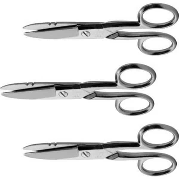 Jameson Tools Electrician Splicer Scissors, 5-1/4in, 3-Pack