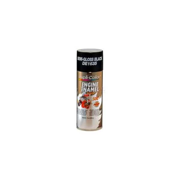 DupliColor Engine Enamel With Ceramic Ford SemiGloss Black 12 Oz Aerosol  DE1635