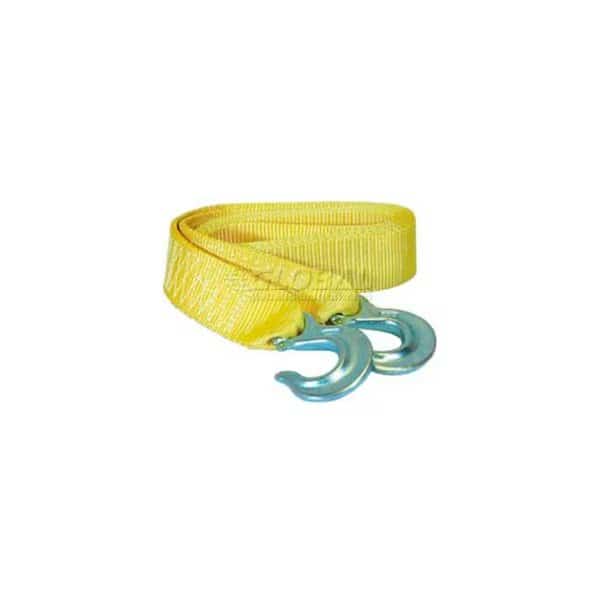 K-Tool 73801 7000 Lb. Capacity Tow Strap 10' x 1-7/8" with Forged Hooks