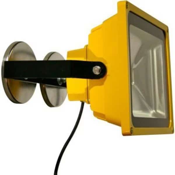 Portable Heavy-Duty LED Flood Light - 40W, Magnet Mount