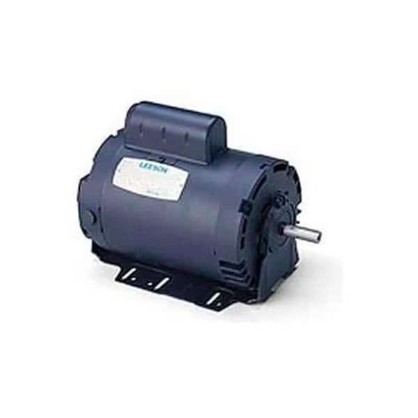 Leeson Motors Single Phase Instant Reversing Motor 1/2HP, 1625 RPM, 56FR, ODP, 115V, 60HZ