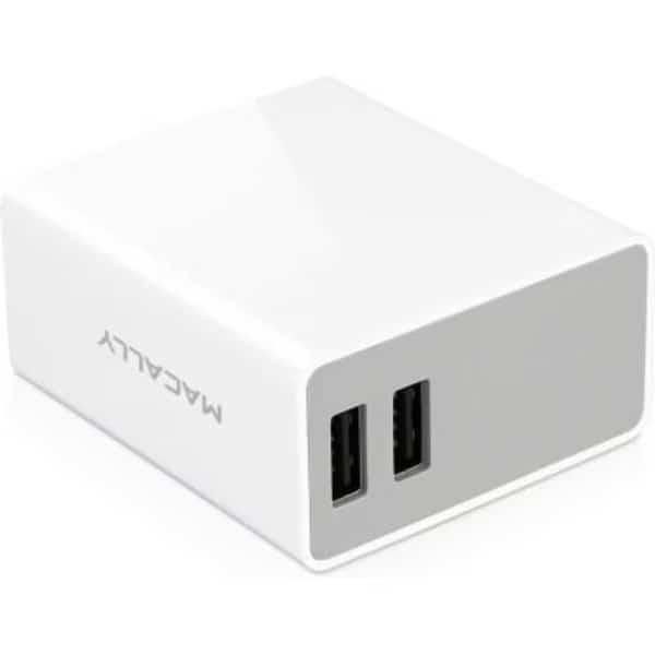 Macally 24 Watt Two USB Port Home Charger